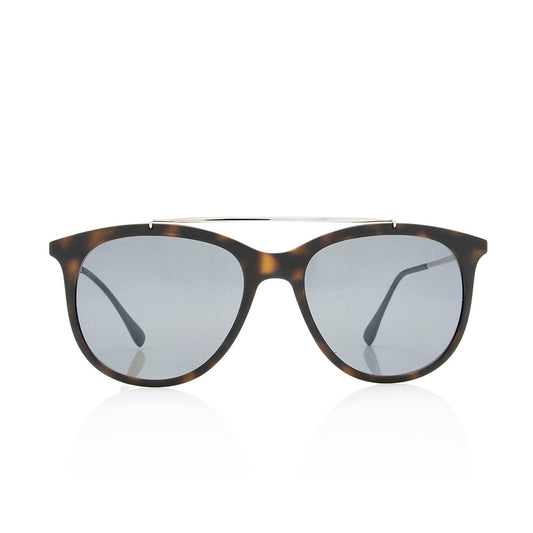 Prada Polarized Linea Rossa Round Sunglasses (SHF-20826)