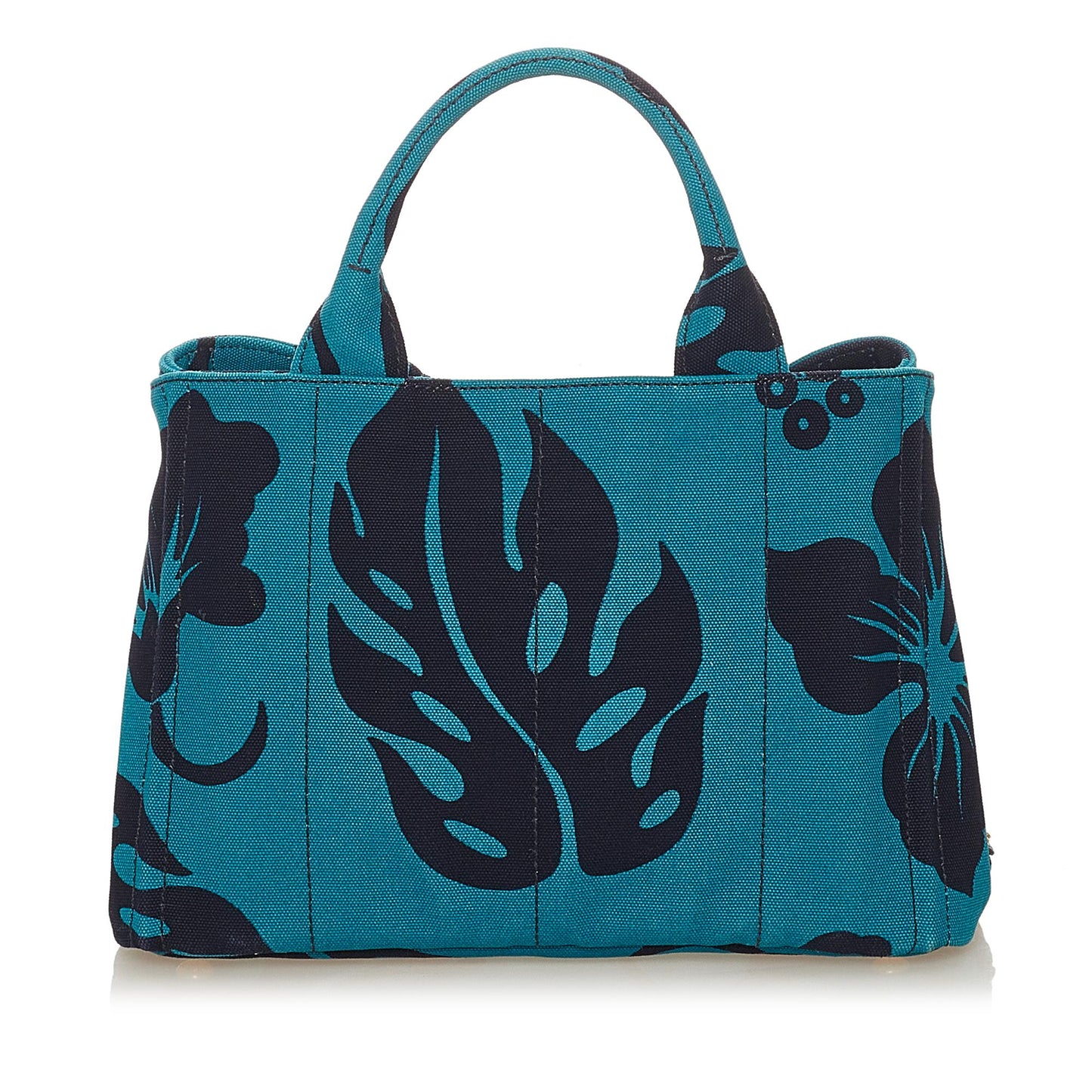 Prada Printed Canvas Satchel (SHG-27800)