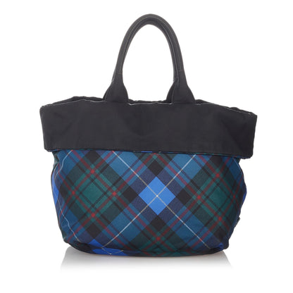 Prada Printed Tessuto Satchel (SHG-27093)