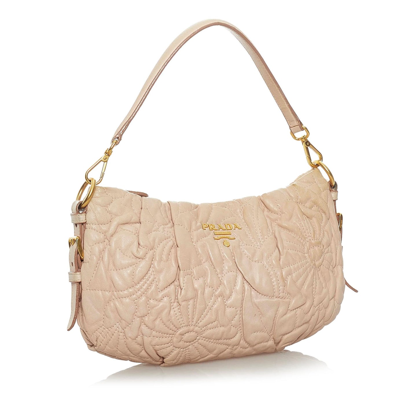 Prada Quilted Leather Handbag (SHG-28640)