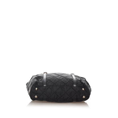 Prada Quilted Tessuto Chain Shoulder Bag (SHG-27691)