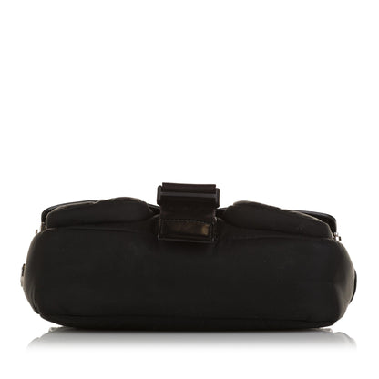 Prada Re Nylon Spazzolato Pocket Crossbody Bag (SHG-36812)