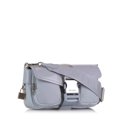 Prada Re-Nylon & Spazzolato Pocket Crossbody (SHG-wo7D7i)