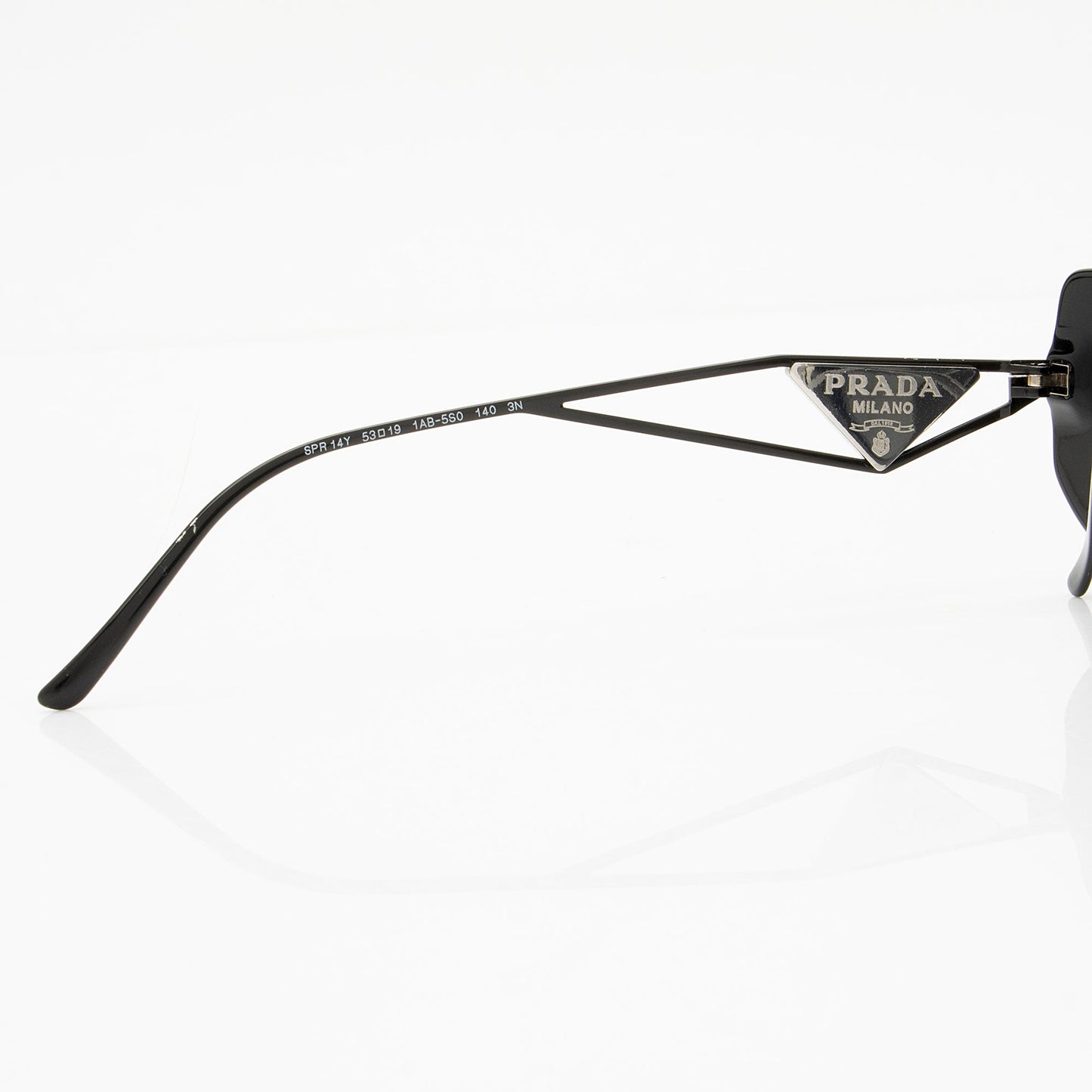 Prada Rectangle Triangle Logo Sunglasses