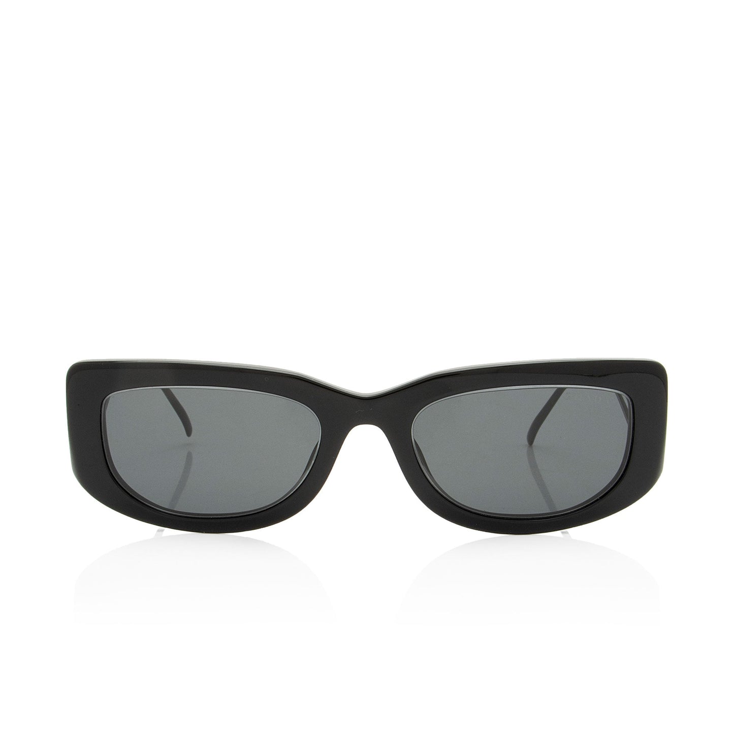 Prada Rectangle Triangle Logo Sunglasses