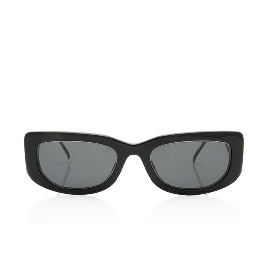 Prada Rectangle Triangle Logo Sunglasses
