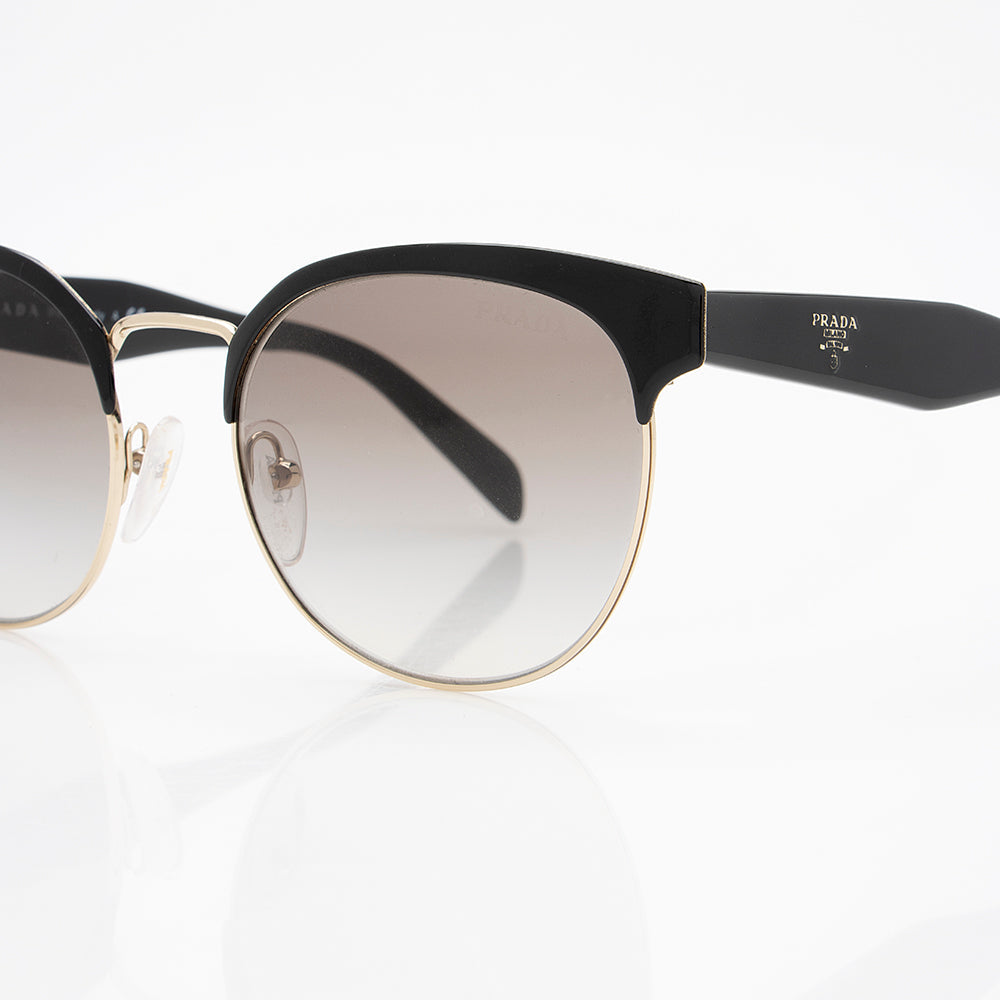 Prada Round Aviator Sunglasses (SHF-19143)