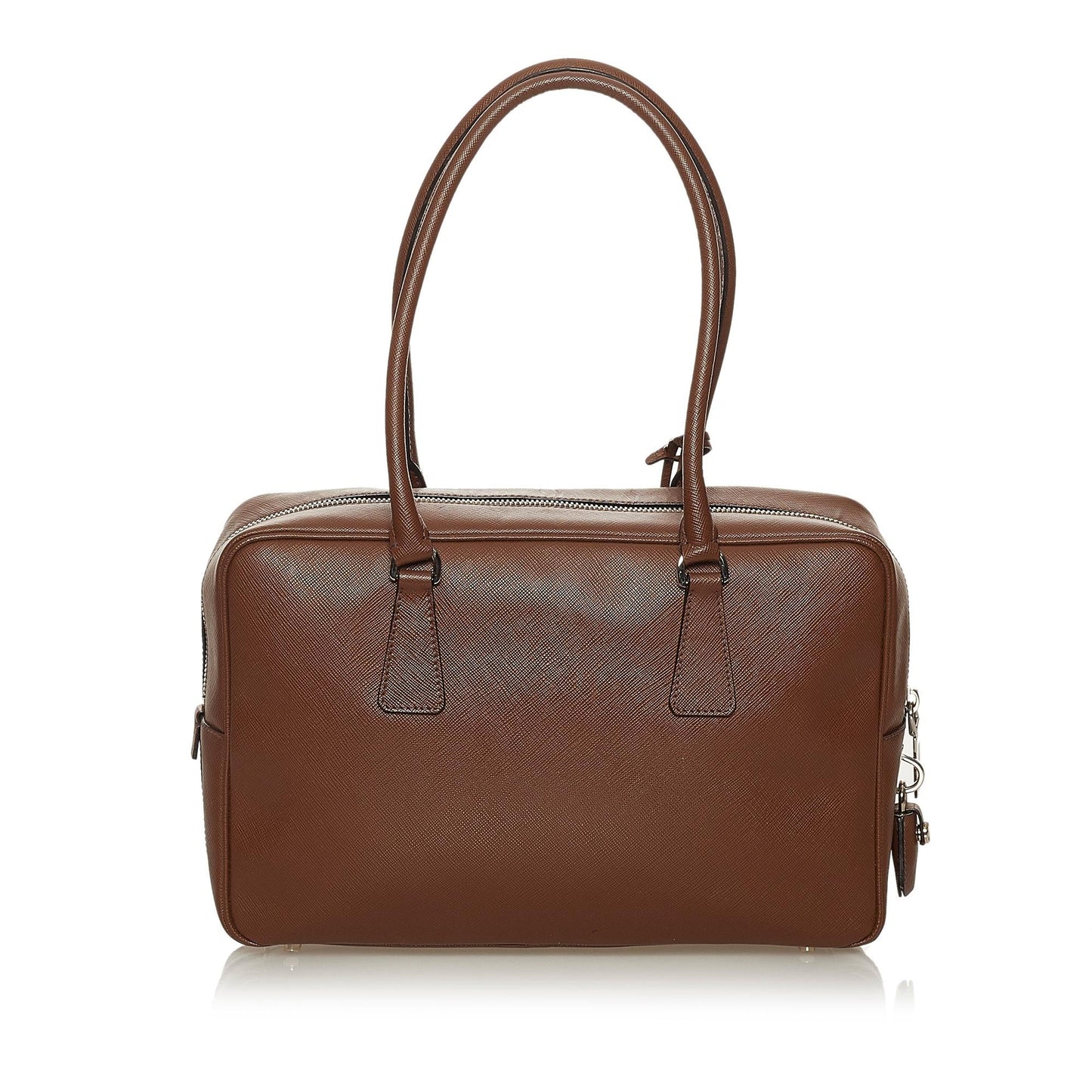 Prada Saffiano Bauletto Shoulder Bag (SHG-29087)