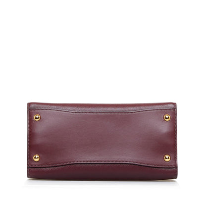 Prada Saffiano Bibliotheque Satchel (SHG-s1EODS)