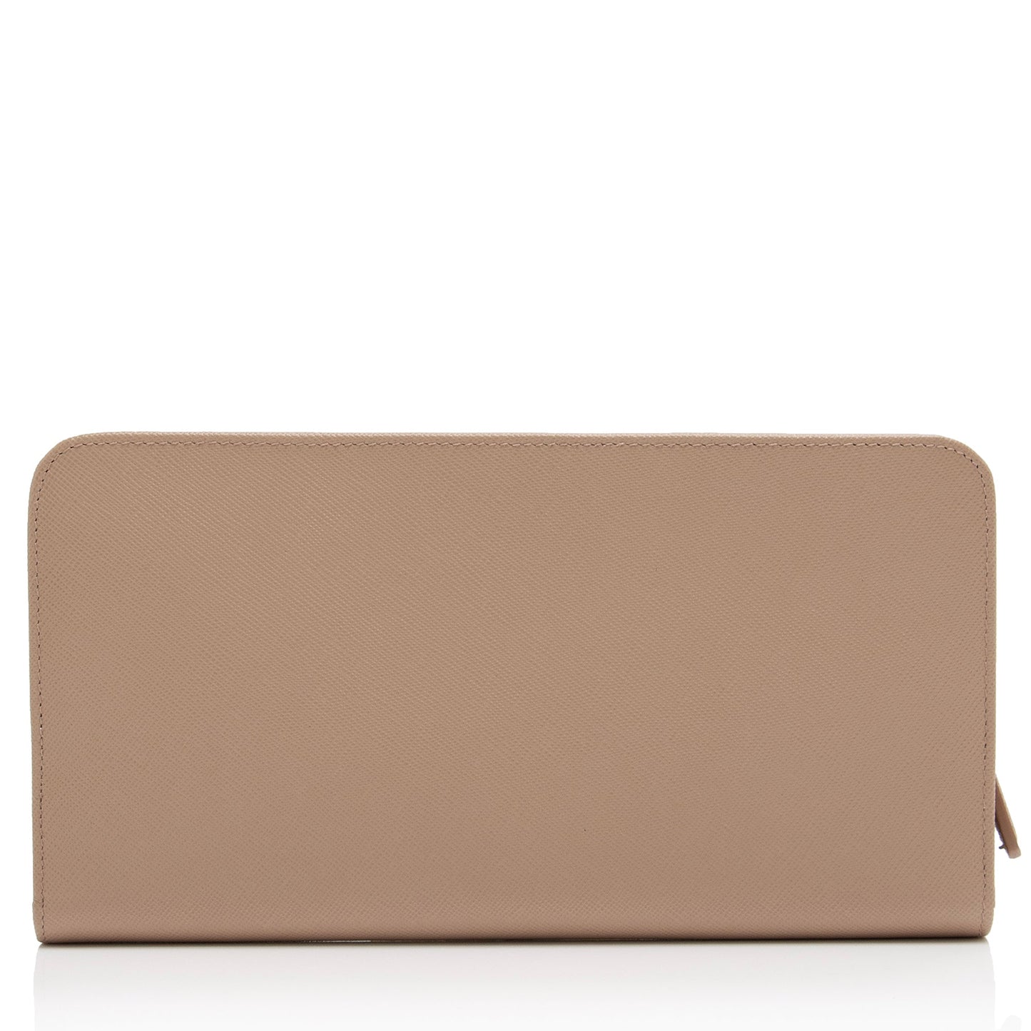 Prada Saffiano Leather Zip Around Wallet (SHF-EDyRrc)