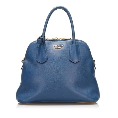 Prada Saffiano Cuir Convertible Dome (SHG-EN1lYL)