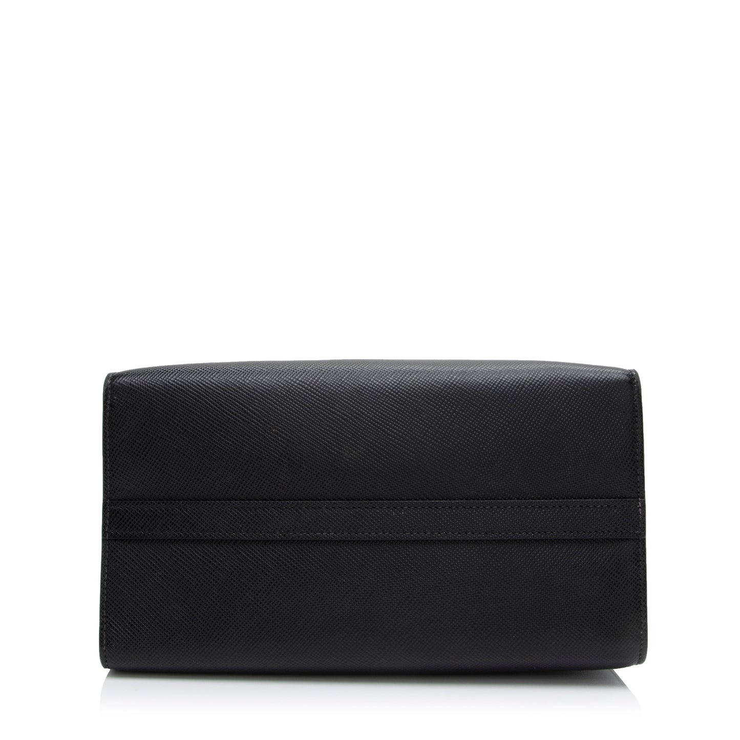 Prada Saffiano Cuir Leather Monochrome Small Tote (SHF-9NGmBJ)