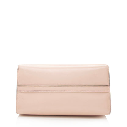 Prada Saffiano Cuir Leather Monochrome Tote (SHF-22650)