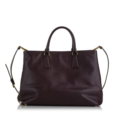 Prada Saffiano Cuir Twin Satchel (SHG-xLsfIZ)