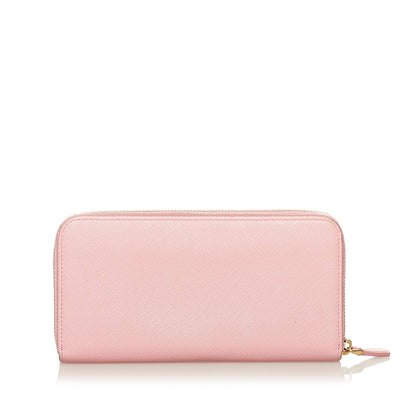 Prada Saffiano Fiocco Bow Long Wallet (SHG-35031)