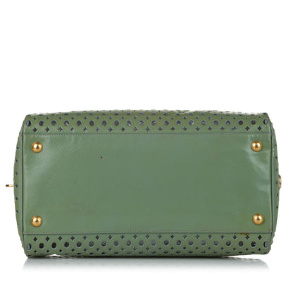 Prada Saffiano Fori Satchel (SHG-33320)