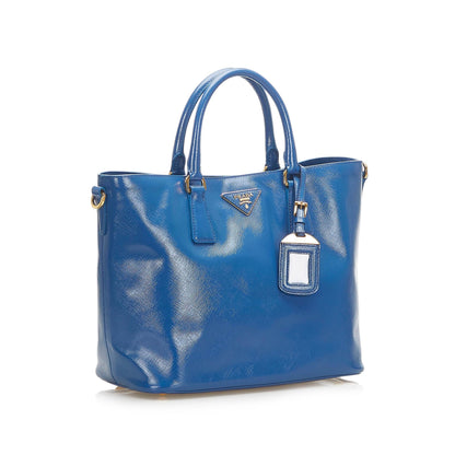 Prada Saffiano Galleria Satchel (SHG-17994)