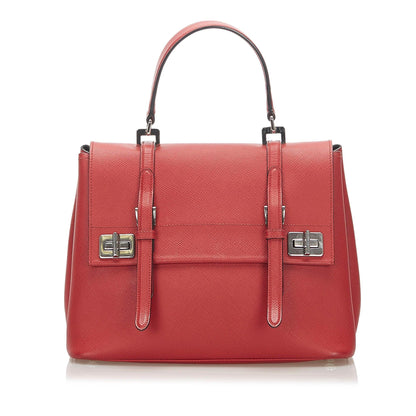 Prada Saffiano Handbag (SHG-18861)
