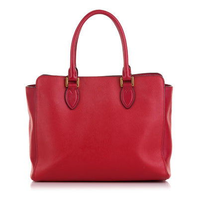 Prada Saffiano Handbag (SHG-37356)