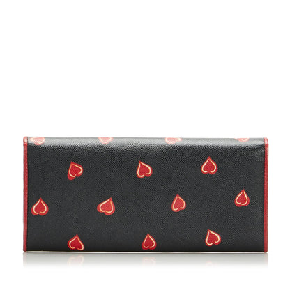 Prada Saffiano Heart Long Wallet (SHG-0YkLI9)