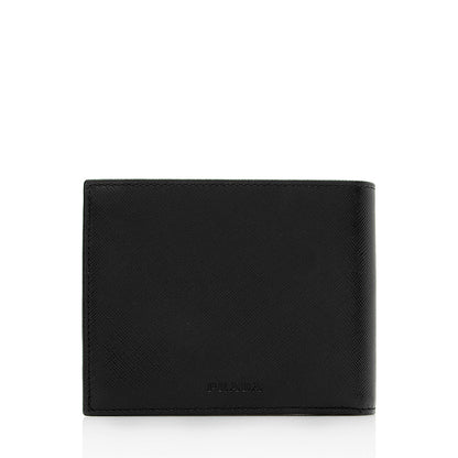 Prada Saffiano Leather Bifold Wallet (SHF-20832)