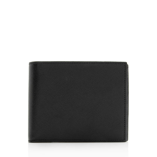Prada Saffiano Leather Bifold Wallet (SHF-20832)