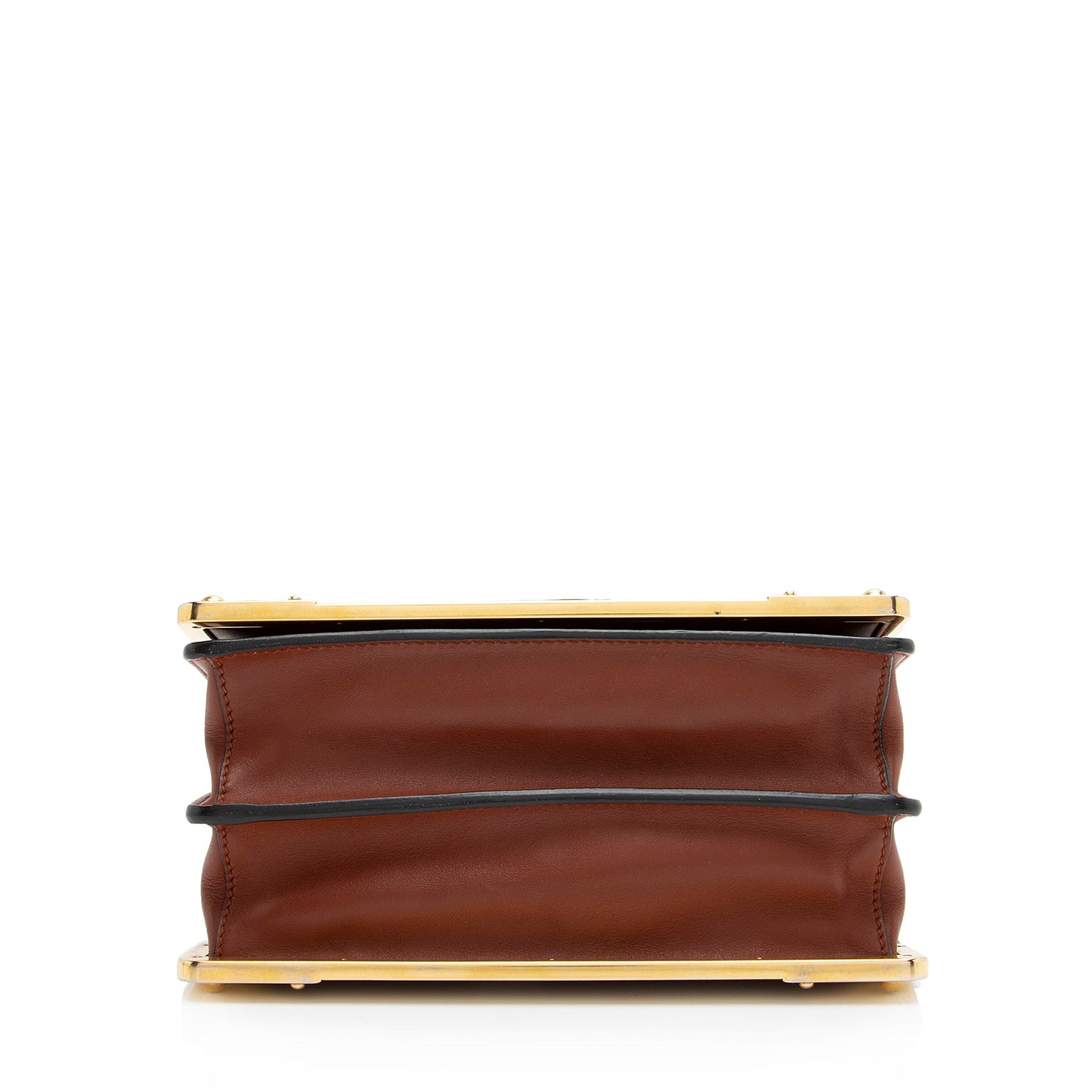 Prada Saffiano Leather Cahier Shoulder Bag (SHF-23798)