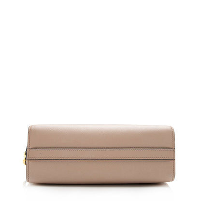 Prada Saffiano Leather Camera Shoulder Bag (SHF-15591)