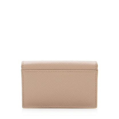 Prada Saffiano Leather Card Holder (SHF-20692)