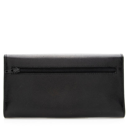 Prada Saffiano Leather Double Flap Wallet (SHF-19872)