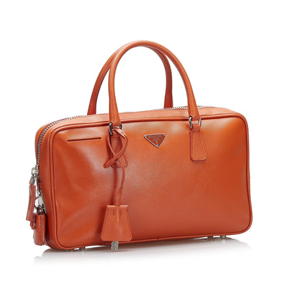 Prada Saffiano Leather Handbag (SHG-36105)