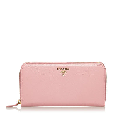 Prada Saffiano Leather Long Wallet (SHG-29669)