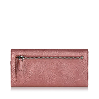 Prada Saffiano Leather Long Wallet (SHG-30480)