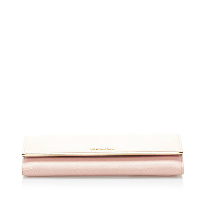 Prada Saffiano Leather Long Wallet (SHG-33952)