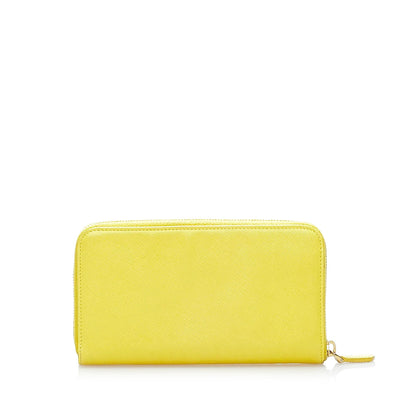 Prada Saffiano Leather Long Wallet (SHG-33966)