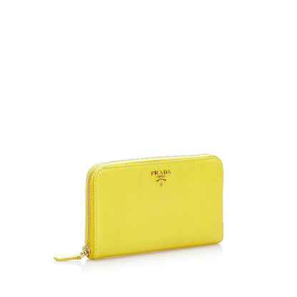 Prada Saffiano Leather Long Wallet (SHG-33966)