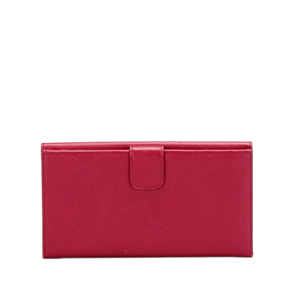 Prada Saffiano Leather Long Wallet (SHG-q7QIgu)