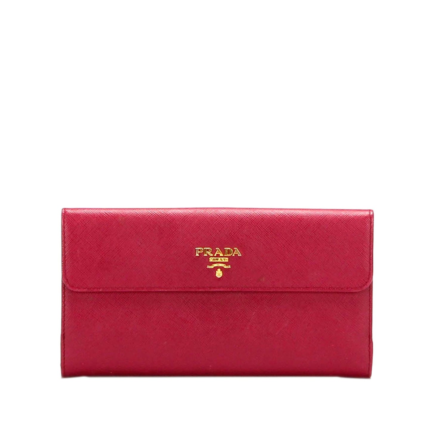 Prada Saffiano Leather Long Wallet (SHG-q7QIgu)