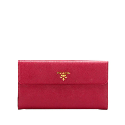 Prada Saffiano Leather Long Wallet (SHG-q7QIgu)