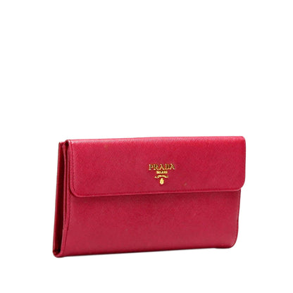 Prada Saffiano Leather Long Wallet (SHG-q7QIgu)