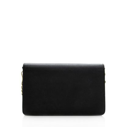 Prada Saffiano Leather Monochrome Small Crossbody Bag (SHF-19127)