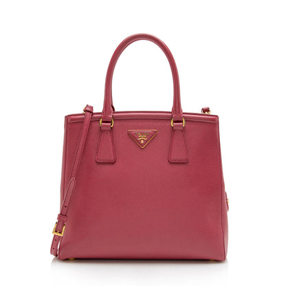 Prada Saffiano Leather Parabole Small Tote (SHF-16951)
