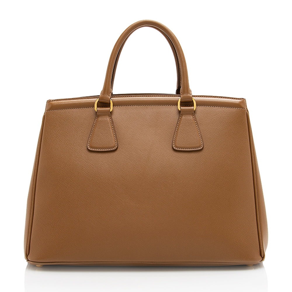 Prada Saffiano Leather Parabole Tote (SHF-18152)