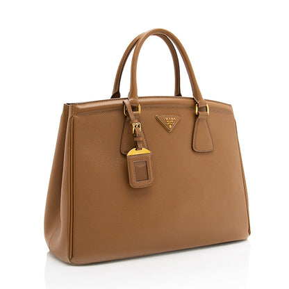 Prada Saffiano Leather Parabole Tote (SHF-18152)