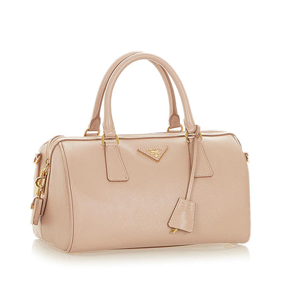 Prada Saffiano Leather Satchel (SHG-22488)
