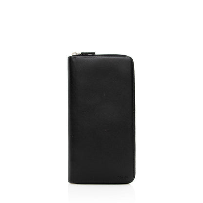 Prada Saffiano Leather Zip Large Wallet (SHF-15513)