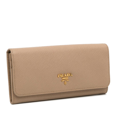 Prada Saffiano Long Wallet (SHG-GiUjhn)