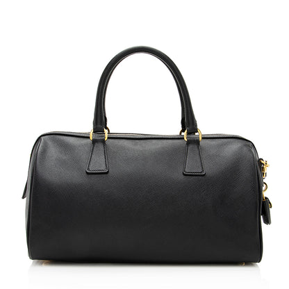 Prada Saffiano Lux Boston Bag (SHF-19866)