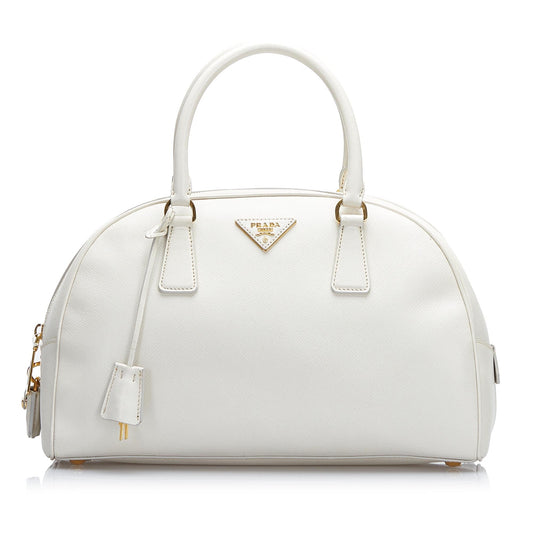 Prada Saffiano Lux Bowler (SHG-EPU9zx)