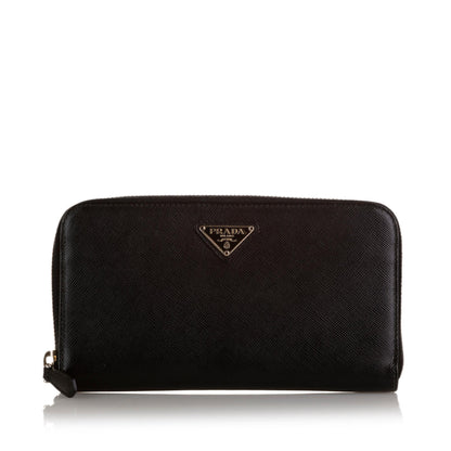 Prada Saffiano Lux Continental Wallet (SHG-36833)